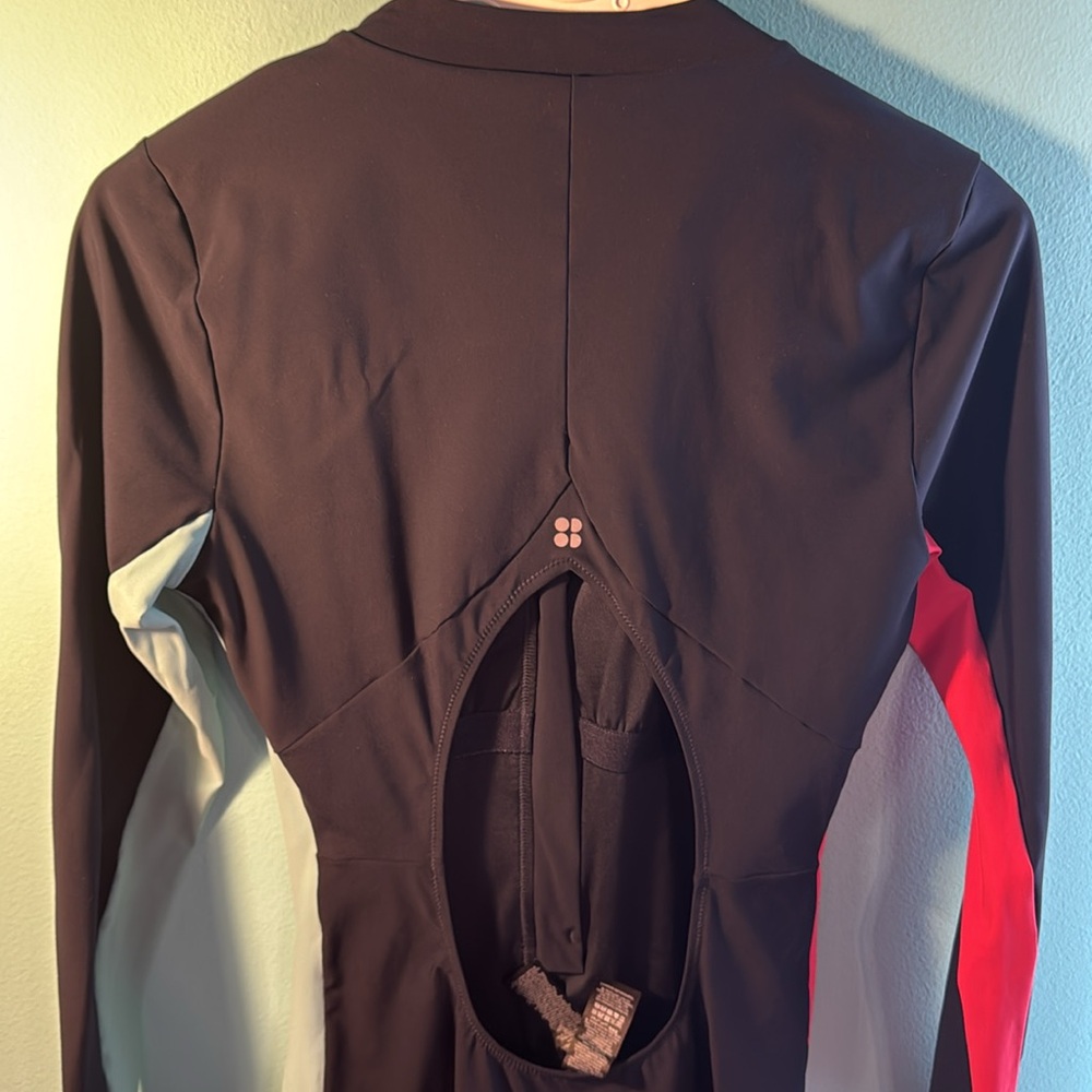 Sweaty Betty Sz M Tidal cut out One piece bathing suit wake surf suit - Picture 5 of 9